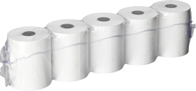 1x5 Bonrollen 57 mm x 25 m