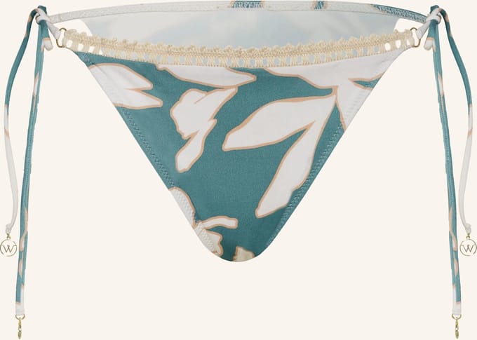 Watercult - Floral Abstract Tie-side Bikini Broekje - maat 44 - Meerkleurig