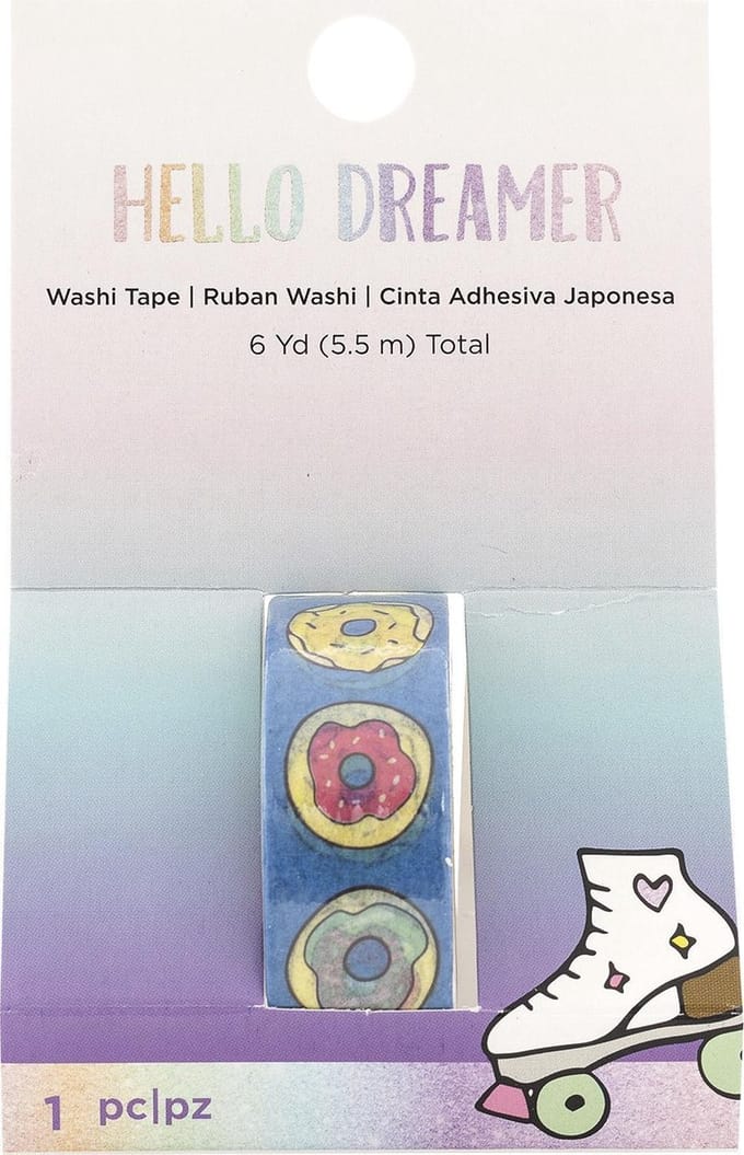 American Crafts - Hello Dreamer Washi Tape - donuts