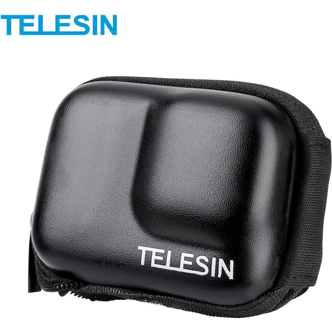 TELESIN Beschermtas Opbergtas Rits Draagtas Halfopen IP54 Waterdicht Vervanging voor zwart