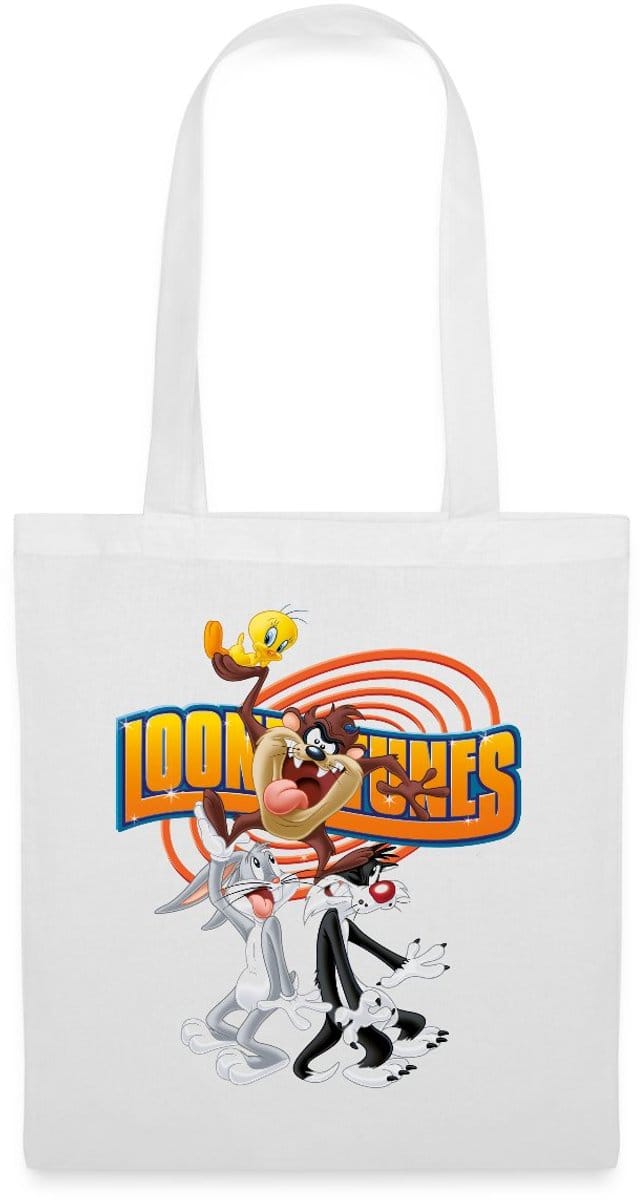 Looney Tunes Bugs Taz Tweety Sylvester Tas Van Stof Schoudertas