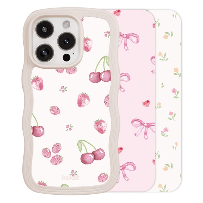 Holdit Print Pack voor de Apple iPhone 14 Pro Max / 15 Pro Max / 16 Pro Max - Pink Breeze