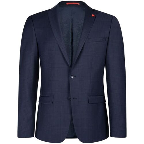 Roy Robson Colbert Fine Check Blauw / male