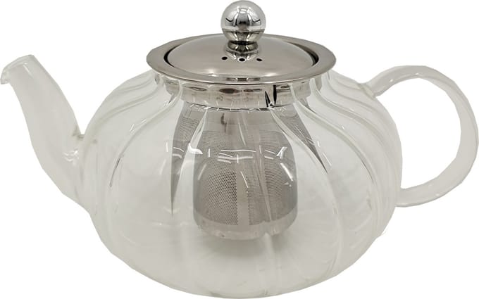 Theepot - 0.8 l - Glas - met Filter