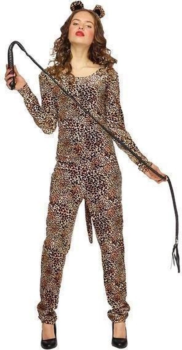 Panter Jumpsuit Plush Dames - Maat 40