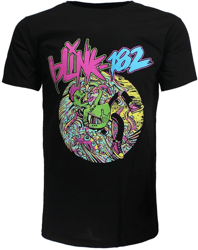 Blink-182 Crowdsurf Zombie T-Shirt - Officiële Merchandise - S