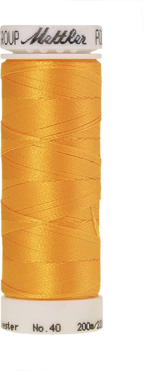 Mettler borduurgaren - Oranje - Nr 702 - Polysheen - 200 meter