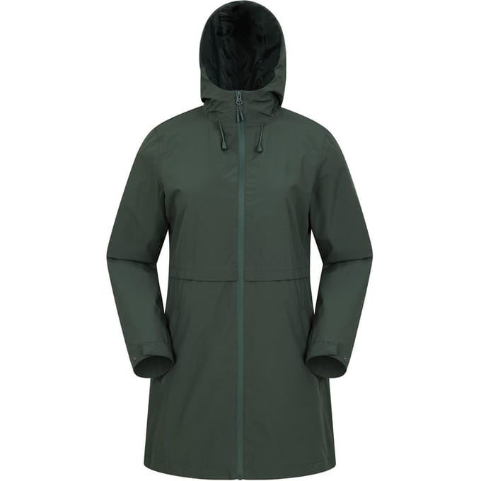 Mountain Warehouse Dames/Dames Hilltop II Waterdichte Jas (Donkere Khaki)