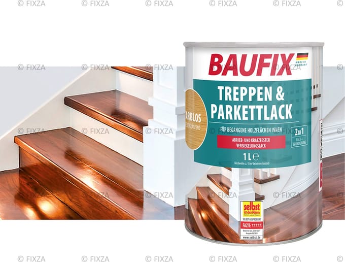 BAUFIX Trap & Parketlak zijdeglans 1 Liter