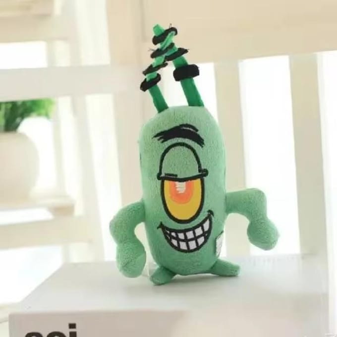 Spongebob Patrick Ster Eugene H. Krabs Gary de Snail Pluche Speelgoed Kussen Halloween Decoraties Verjaardagscadeau Jongen white