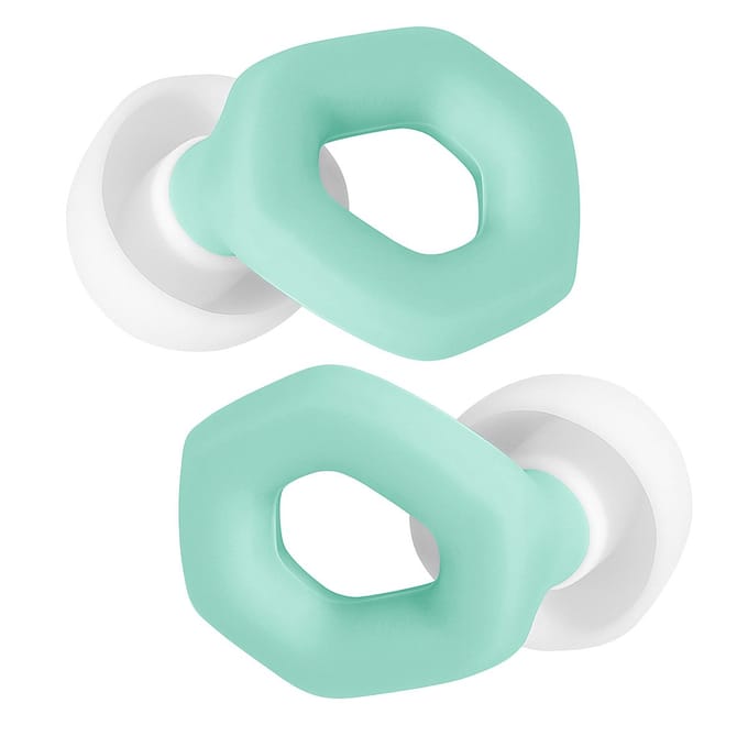 EarPlug Serie - Siliconen Oordopjes - Mintkleurig - Verstelbare Pasvorm - 35 dB Geluidsreductie