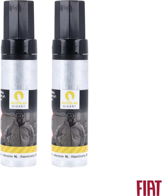FIAT - lakstift (set)- 245/B - CRYSTAL WHITE-MET.