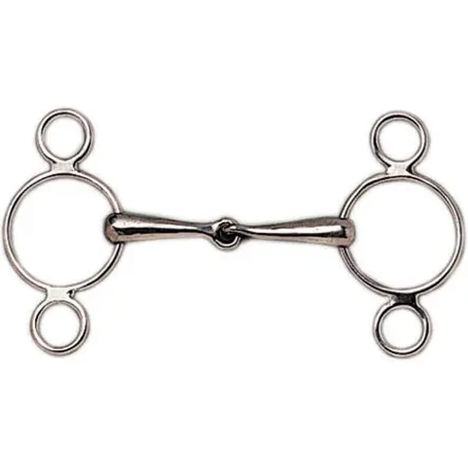 Sefton 3-rings Losse Bit Zilver 13.5 cm