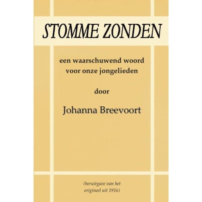 Stomme Zonden - Johanna Breevoort