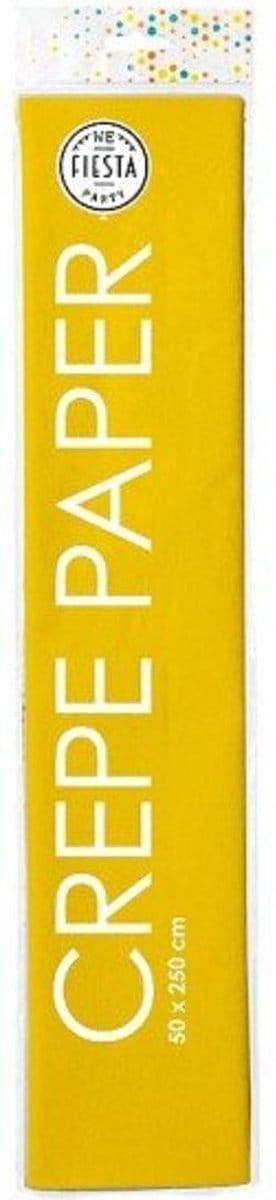 Wefiesta Crêpepapier 250 X 50 Cm Geel