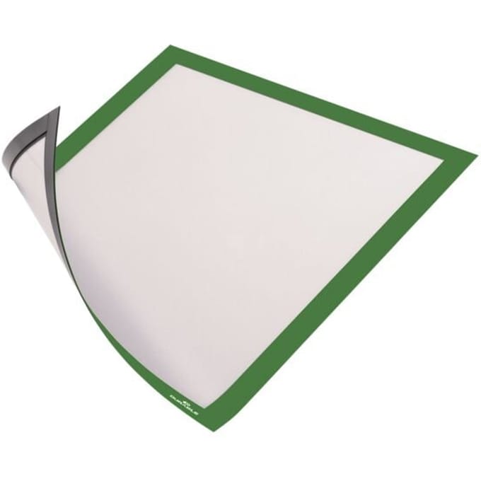 Durable 486905 DURAFRAME® Magnetic Infoframe, magnetisch DIN A4 Groen (b x h) 236 mm x 323 mm 5 stuk(s)