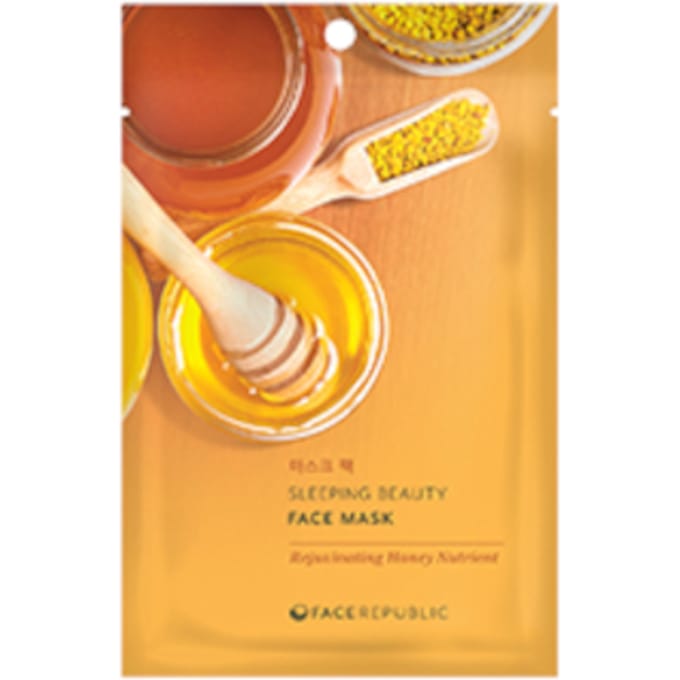 [Promotie] face republic - Sleeping Beauty Face Mask - 23ml - Rejuvenating Honey Nutrient