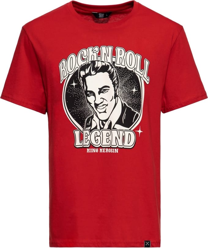 King Kerosin Classic T-shirt Fp ''Rock 'n' Roll Legend'' KKI41053