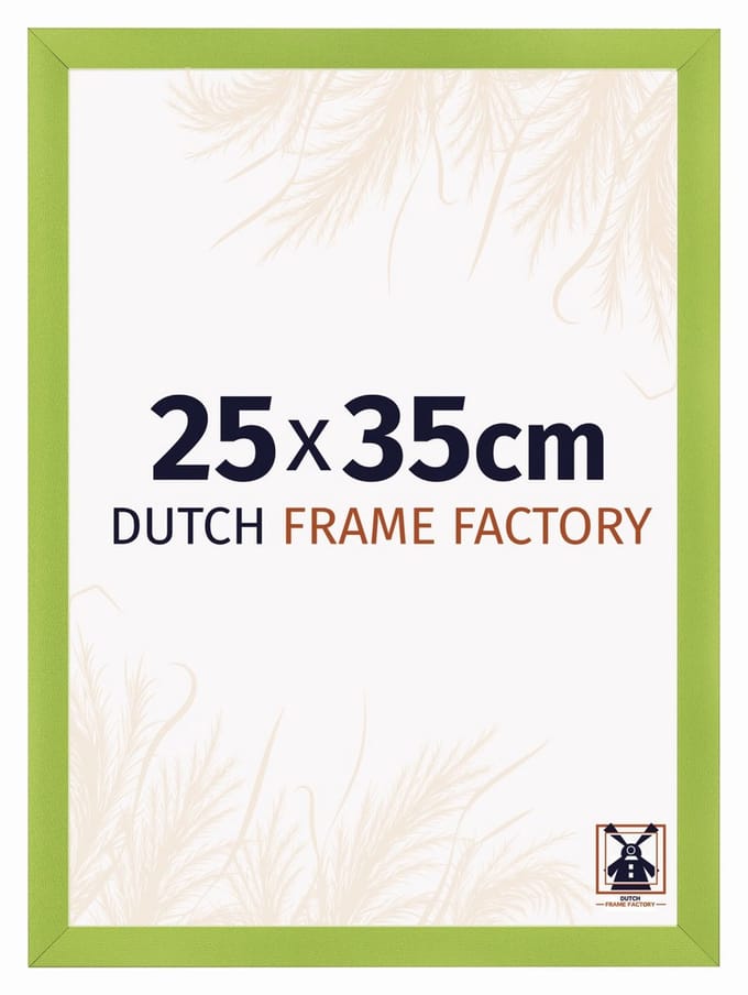 Fotolijst 25x35 cm - MDF - Groen - Praag