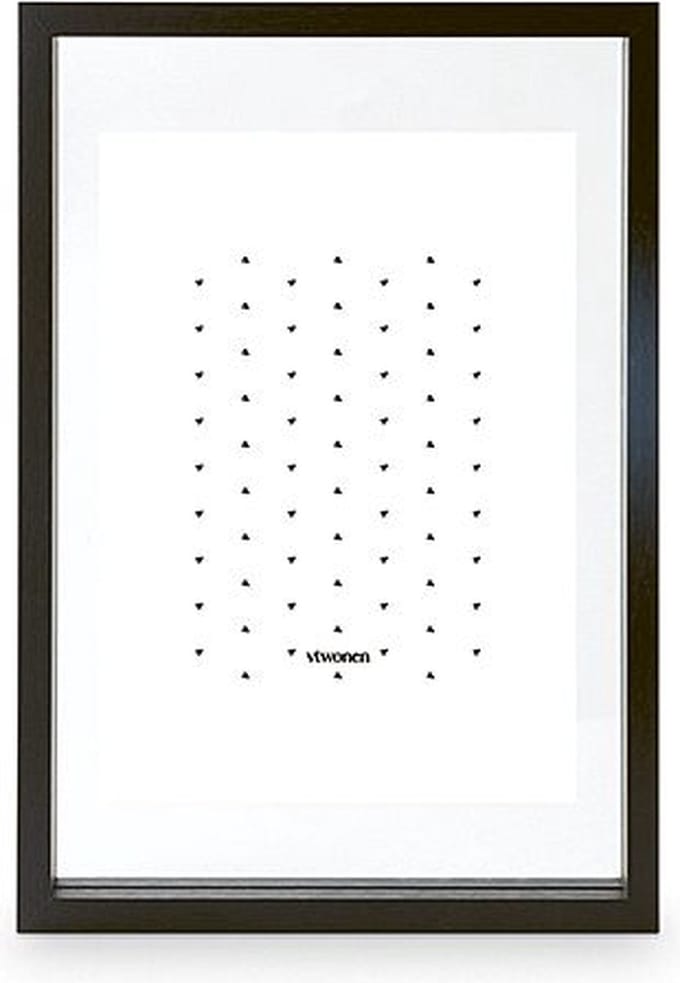 vtwonen - Basic - Fotolijst - Zwart - Hout - 40x28x4cm
