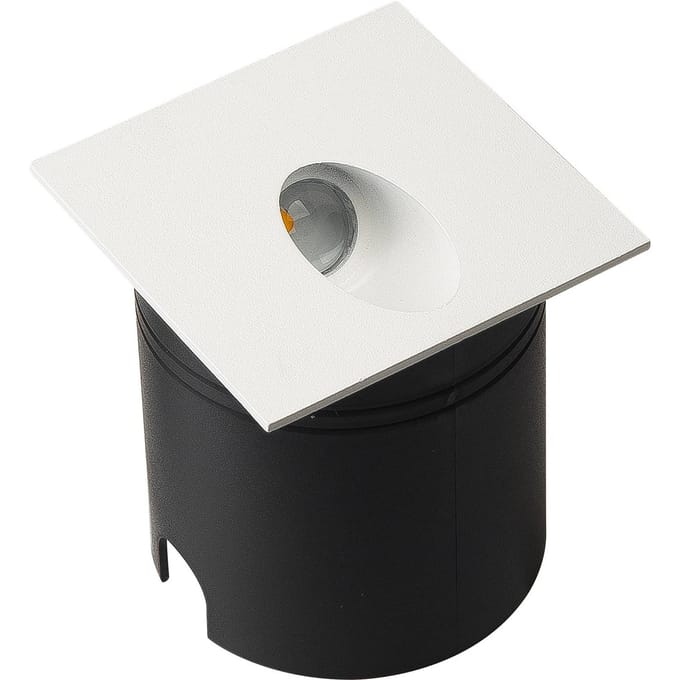 Mantra Iluminación LED inbouwlamp Aspen IP65, hoekig, wit