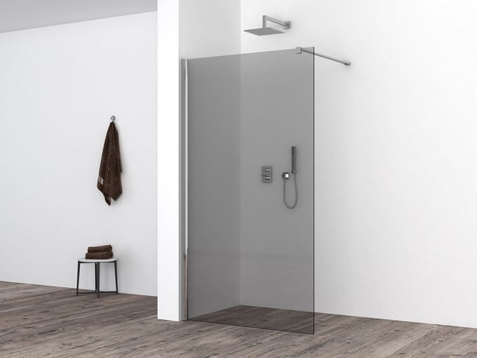 Sanifun Inloopdouche Gigi Rookglas 1200x2000 mm – 10 mm NANO