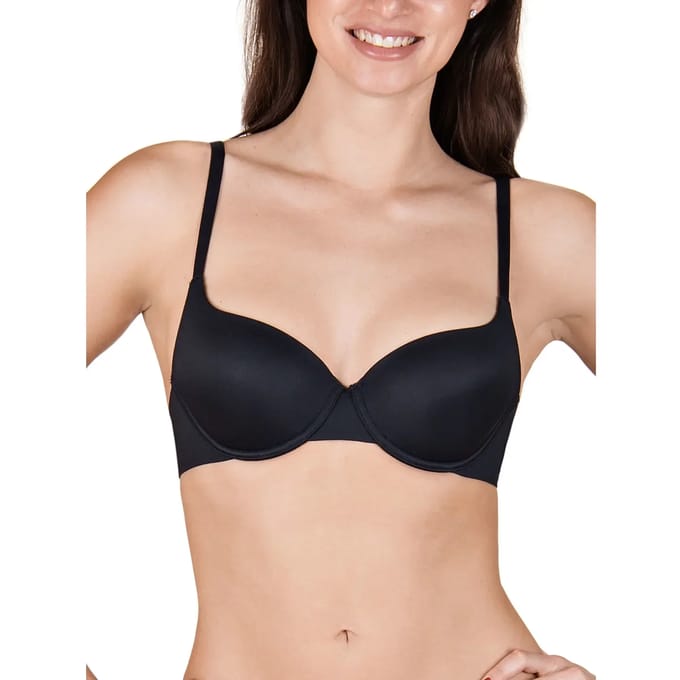 Zwarte beugelloze BH Lisca Bella F