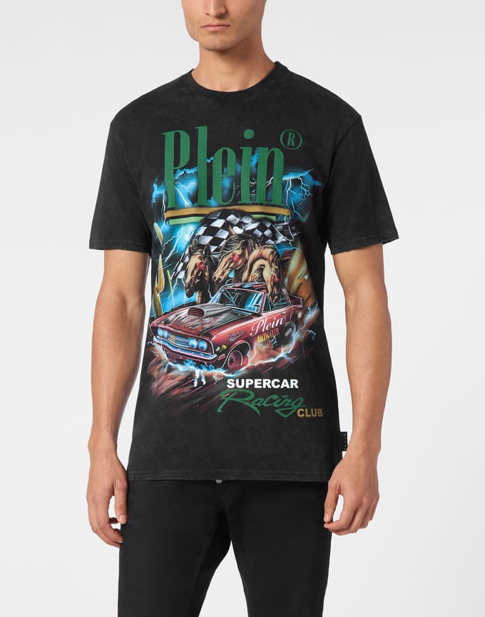 T-Shirt Ronde Hals Racing