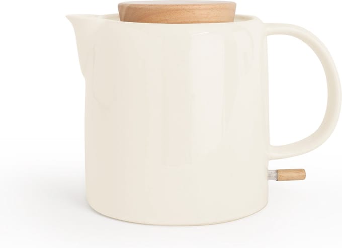 CREATE - Elektrische waterkoker van keramiek 1 L - Gebroken wit - KETTLE CERAMIC