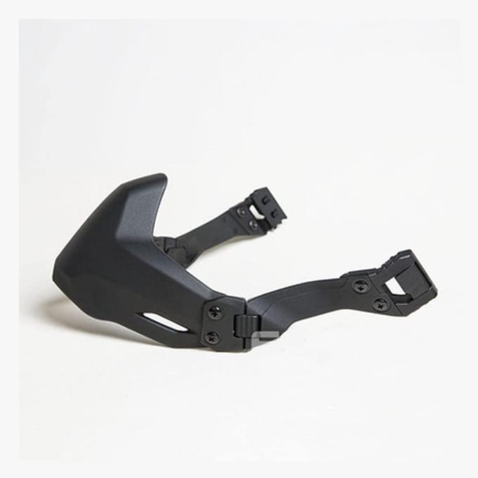 Opvouwbaar Tactisch Beschermmasker voor Helm - Half Gezichtsbescherming