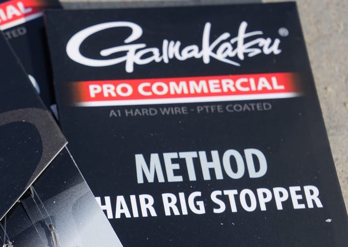 Gamakatsu Method Hair Rig Stopper Barbless H10 0.21mm 10cm