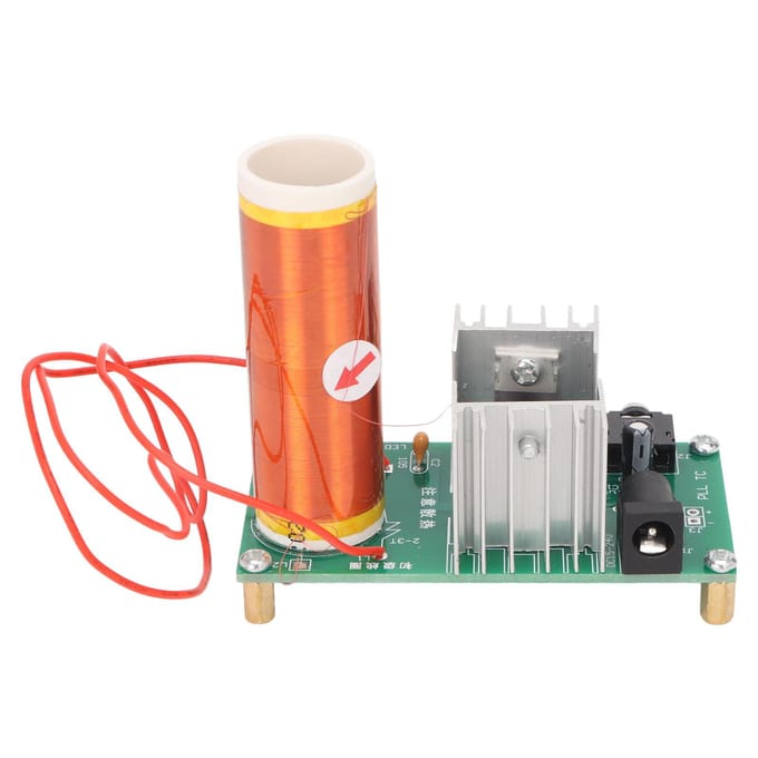 Experiment Elektronische DIY Spoel Wetenschappelijke Kit Ionenkrans Muziekweergave Plasma Draadloos red