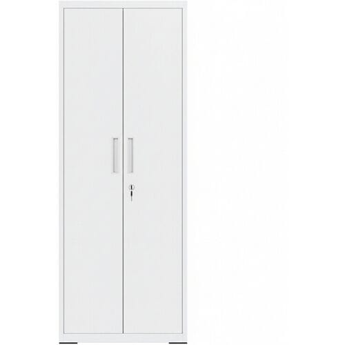Ochama 4-Laags Archiefkast, Multifunctionele Kast, Stalen Opbergkast, Dubbele Deuren, Grijs