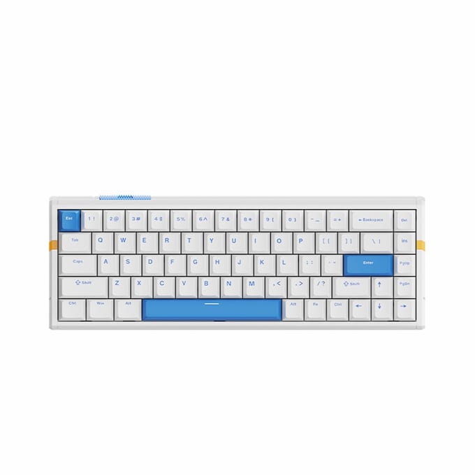 ATK RS6 White Shadow Hall Effect - Magnetisch Gaming Toetsenbord - Wit