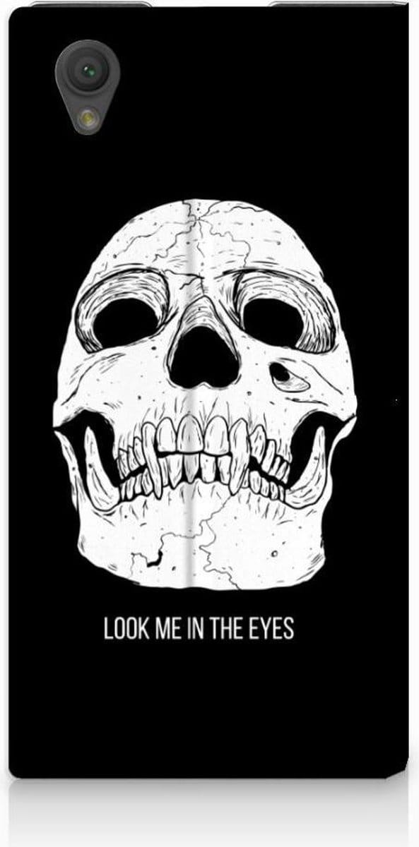 Mobiel BookCase Sony Xperia L1 Skull Eyes