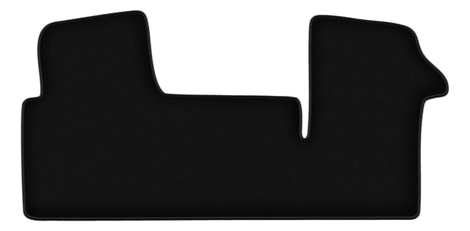 Wielganizator WLG-BASIC Serie - Velours Automatten - Voor Opel Movano B - Zwart - Basisbescherming