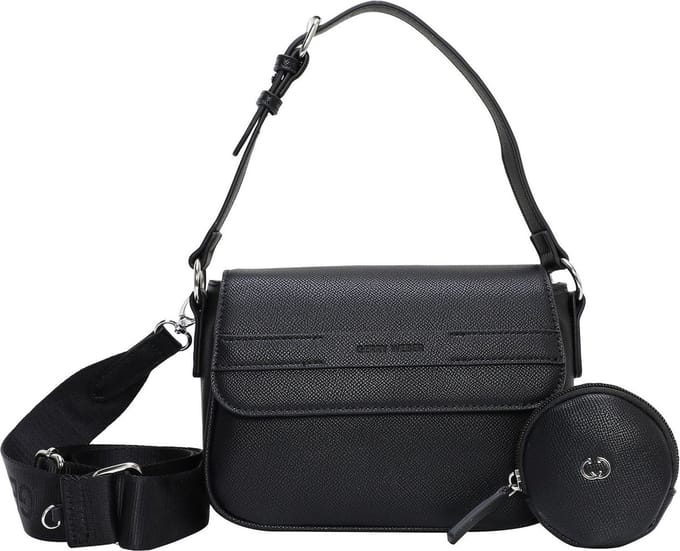 GERRY WEBER Schoudertas Zeitgeist Shoulderbag SHZ Black Zwart