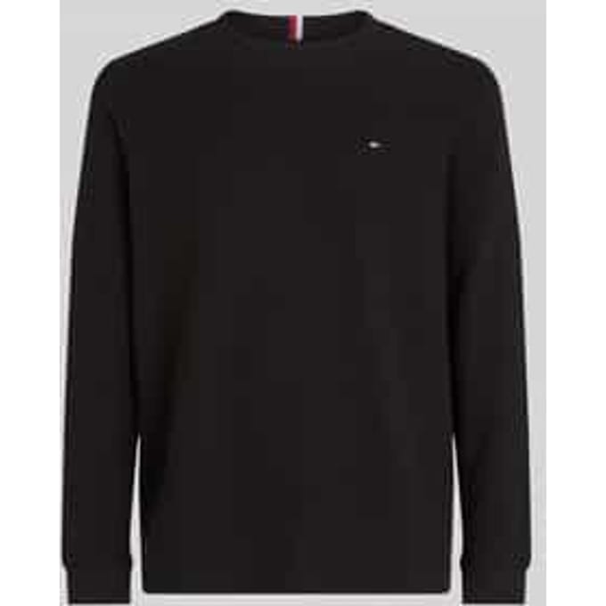 Regular fit shirt met lange mouwen met subtiel logodetail