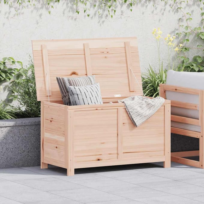 vidaXL - Kussenbox - 100x50x56 - cm - massief - vurenhout