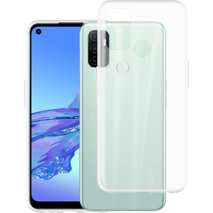 Just in Case OPPO A77 Siliconen (TPU) Hoesje Transparant
