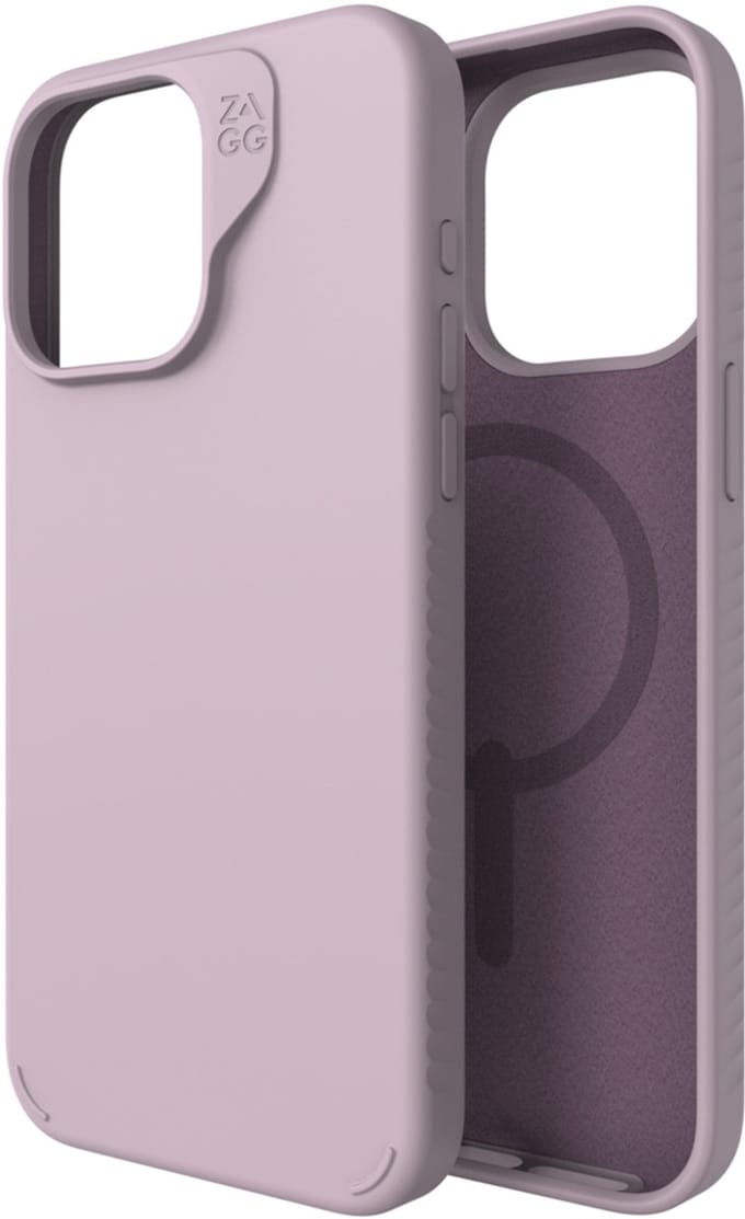 ZAGG Manhattan Snap hoesje geschikt voor iPhone 15 Pro Max - Paars