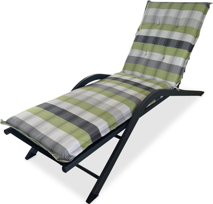 Madison - Tuinkussen - Ligbedkussen - 190 x 60cm - Sabrina Lime- Ligbedkussens - Groen
