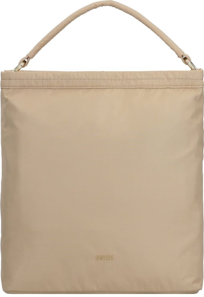 BREE Schoudertas Juna Textile 2 Hobo Toasted Almond Beige