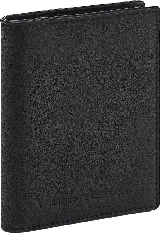 PORSCHE DESIGN Leren Kaarthoes Business Billfold 6 US Black Zwart