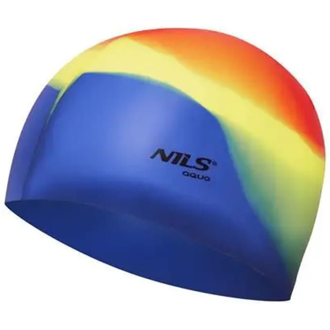 Nils Aqua - Zwemcap - Silicoon - Multikleur - Uniseks