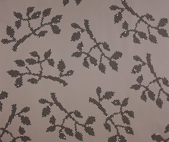 Dutch Wallcoverings Vliesbehang tak/puntje - grijs/wit