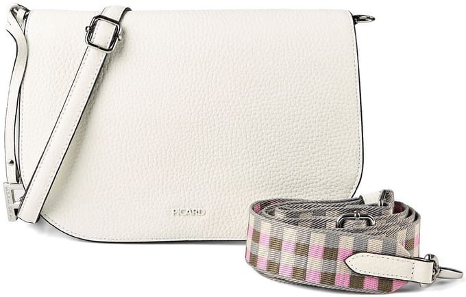 PICARD schoudertas Texel Crossbody Bag White Lily wit