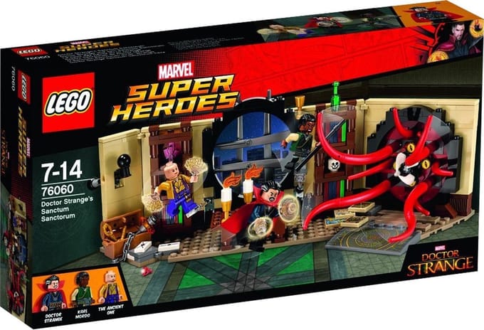 LEGO Marvel Super Heroes Doctor Strange's Sanctum Sanctorum, Bouwpakket