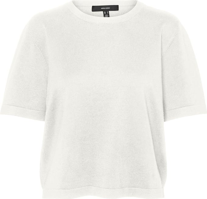Vero Moda Trui Vmsilje 2/4 O-nck Oversize Pull Ga 10320460 Snow White Dames Maat - S