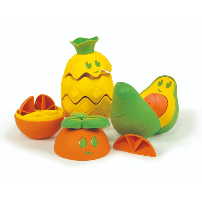Baby Clementoni – Fruit Puzzel – Spelend Leren en Ontdekken – Babyspeelgoed – 1 jaar en ouder